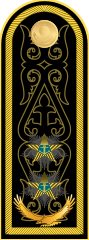 Погоны вице-адмирала РК