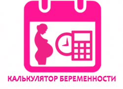 Онлайн калькулятор и календарь беременности